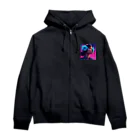 No-317の静の中で Zip Hoodie