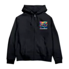 koyayubiのボリンジャーバンド Zip Hoodie