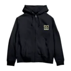 kotpopのSymmetrical Owls Zip Hoodie