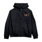 Try Anythingの綺麗なタイルグッズ Zip Hoodie