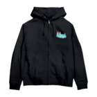 ねずごやんのお店のアオウミウシ Zip Hoodie