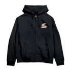 ねずごやんのお店の胸毛 Zip Hoodie