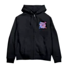 ｙ１８ｓin２７のペンキアート Zip Hoodie