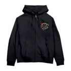 the blue seasonのワイルドライダー・メカニック ロゴ Zip Hoodie