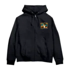 Naoki21のDOG x HALLOWEEN 02 Zip Hoodie