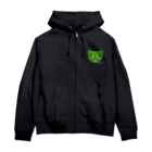 猫屋の唐草タイガー Zip Hoodie