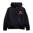 【三角形の穴】の▲3【三角形の穴】 Zip Hoodie