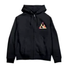 【三角形の穴】の▲4【三角形の穴】  Zip Hoodie