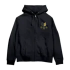 PygmyCat　suzuri店の猫召喚魔法陣ジップパーカー02 Zip Hoodie