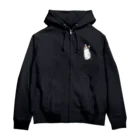 ヒラノマキコの2018.11月ねこ Zip Hoodie