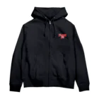 ザアイテム屋DOORSの反抗的バカムスコ Zip Hoodie