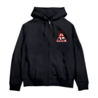 AteのAte(アーテー)アカスジキンカメムシLIP Zip Hoodie