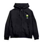 Drecome_Designの食べかけクリームソーダ Zip Hoodie