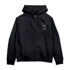 mekoのフレブル白 Zip Hoodie