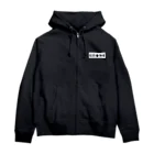 LUCKY OOKAMI COMPANYの福狼珈琲　コーヒー豆球グッズ Zip Hoodie