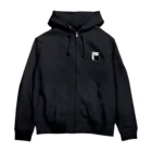 ’94のFFC シールドロゴ ブラックアウターコレクション -  Zip Hoodie