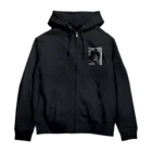 魔法使い悟りの闇落ち魚拓 Zip Hoodie