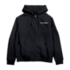 bar_mimosaのMIMOSA ロゴジップパーカー（白） Zip Hoodie