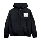 shuraeの横顔のどこぞの横顔 Zip Hoodie