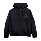 Jackalope Houseのひとりじゃないよ 鳥Ver. Zip Hoodie