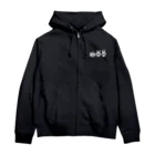 へらやのへらドクロ（ウサギ） Zip Hoodie