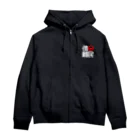 休日伽藍堂の休日難民パーカー Zip Hoodie