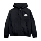 マルチーズかわいいの白い犬マルチーズ Zip Hoodie