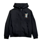 ウサネコのぷり☆ネズミちゃん Zip Hoodie