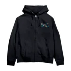 SANKAKU DESIGN STOREのどう足掻いても帰りたい。 モダン Zip Hoodie