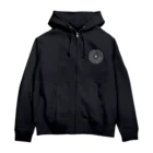 Marks_of_Wanderの装飾虎(白) Zip Hoodie