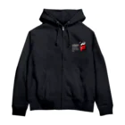 ニキトウホンポのひょっこりちんFR　ロッソ-C特濃 Zip Hoodie