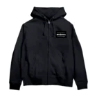 MASUKE - Praying Buffalo -のMASUKE LOGO-BLK01 Zip Hoodie