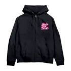 FOXY COLORSのNew Jack Swing pink Zip Hoodie