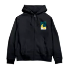 yumi81japanのMOON Zip Hoodie