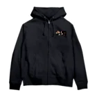 ꏸꋪꋫꁹꂑꐇꁒ𖤐《毎日ハロウィンのクラニアム》の扉の前に現れたエイリアン Zip Hoodie