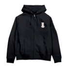 ぽんsの餅うさ Zip Hoodie