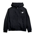 猫社謹製のどら猫かつお（バック） Zip Hoodie