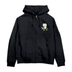 けちゃっぷごはんのお店のメロンパンとねこ Zip Hoodie