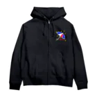 ☆VEGA☆のすわほー！（赤文字） Zip Hoodie