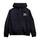 Shigenosukeのシナカル #スケートボード Zip Hoodie