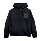 rilybiiのdark Gray green Zip Hoodie