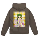 オーカワ真依の乙女心と秋の花 Zip Hoodie