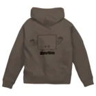 おんりーわんのゆるいぬりかべ Zip Hoodie