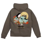 mincruの偉人シリーズ_紫式部 Zip Hoodie