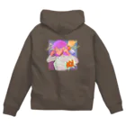 みどりいろ通信のぬ！ Zip Hoodie