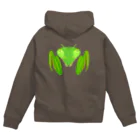 さちこの生物雑貨のカマキリ Zip Hoodie