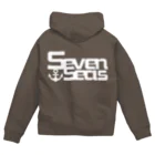 セブンシーズ Online StoreのSeven Seas 限定ロゴ Zip Hoodie