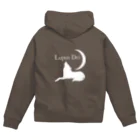 もけけ工房 SUZURI店のLupus Dei 公式グッズ Zip Hoodie