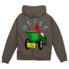 Car Club NOCTILUCAのDevil On The Phaeton Zip Hoodie