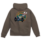 RHOUSE | GOODSのスリーホィラー Zip Hoodie